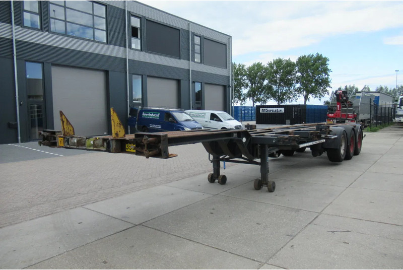 Renders Container Chassis / Extendable on rear / BPW + drum - Xe chở container/ Sơ mi rơ moóc hoán đổi thân: hình 3 Renders Container Chassis / Extendable on rear / BPW + drum - Xe chở container/ Sơ mi rơ moóc hoán đổi thân: hình 3