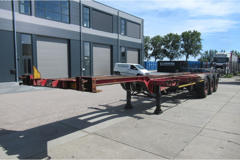 Renders Container Chassis / Extendable on rear / BPW + drum - Xe chở container/ Sơ mi rơ moóc hoán đổi thân: hình 3 Renders Container Chassis / Extendable on rear / BPW + drum - Xe chở container/ Sơ mi rơ moóc hoán đổi thân: hình 3
