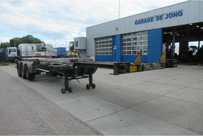 Renders Container Chassis / Extendable on rear / BPW + drum - Xe chở container/ Sơ mi rơ moóc hoán đổi thân: hình 4 Renders Container Chassis / Extendable on rear / BPW + drum - Xe chở container/ Sơ mi rơ moóc hoán đổi thân: hình 4