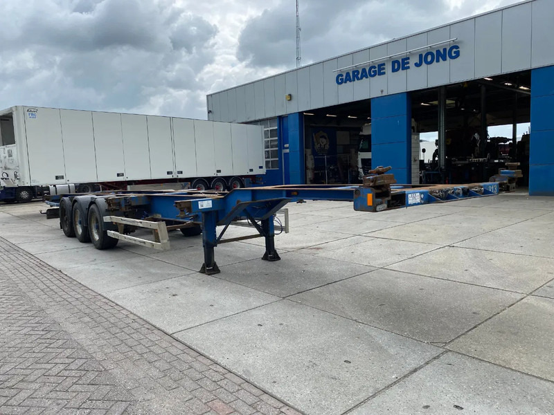 Renders Container chassis / BPW + Drum / 40 FT - Xe chở container/ Sơ mi rơ moóc hoán đổi thân: hình 5 Renders Container chassis / BPW + Drum / 40 FT - Xe chở container/ Sơ mi rơ moóc hoán đổi thân: hình 5