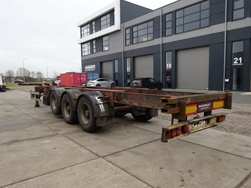 Renders ROC 12.27 Container Chassis / SAF + DRUM / Lift Axle - Xe chở container/ Sơ mi rơ moóc hoán đổi thân: hình 3 Renders ROC 12.27 Container Chassis / SAF + DRUM / Lift Axle - Xe chở container/ Sơ mi rơ moóc hoán đổi thân: hình 3