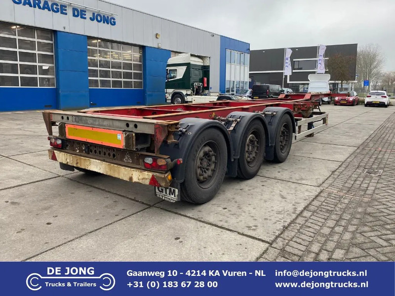 Schmitz Cargobull SCF 24 G Chassis / SAF + Disc / 1x Extendable / Lift axle - Xe chở container/ Sơ mi rơ moóc hoán đổi thân: hình 1 Schmitz Cargobull SCF 24 G Chassis / SAF + Disc / 1x Extendable / Lift axle - Xe chở container/ Sơ mi rơ moóc hoán đổi thân: hình 1