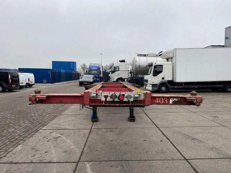 Schmitz Cargobull SCF 24 G Chassis / SAF + Disc / 1x Extendable / Lift axle - Xe chở container/ Sơ mi rơ moóc hoán đổi thân: hình 4 Schmitz Cargobull SCF 24 G Chassis / SAF + Disc / 1x Extendable / Lift axle - Xe chở container/ Sơ mi rơ moóc hoán đổi thân: hình 4