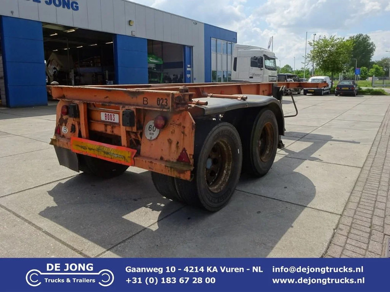 Van Hool 20 FT Container Chassis / Steel Suspension / Double Tyres - Xe chở container/ Sơ mi rơ moóc hoán đổi thân: hình 1 Van Hool 20 FT Container Chassis / Steel Suspension / Double Tyres - Xe chở container/ Sơ mi rơ moóc hoán đổi thân: hình 1