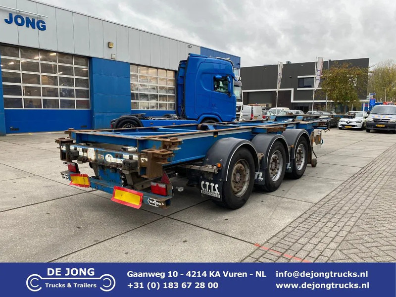 Van Hool 3B0079 / 2x Extendable / SAF Disc - Xe chở container/ Sơ mi rơ moóc hoán đổi thân: hình 1 Van Hool 3B0079 / 2x Extendable / SAF Disc - Xe chở container/ Sơ mi rơ moóc hoán đổi thân: hình 1