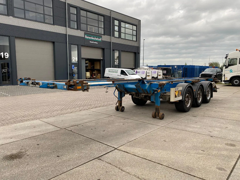 Van Hool 3B0079 / 2x Extendable / SAF Disc - Xe chở container/ Sơ mi rơ moóc hoán đổi thân: hình 3 Van Hool 3B0079 / 2x Extendable / SAF Disc - Xe chở container/ Sơ mi rơ moóc hoán đổi thân: hình 3