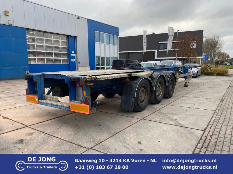 Van Hool 3B0079 / Container chassis / SAF + Disc - Xe chở container/ Sơ mi rơ moóc hoán đổi thân: hình 1 Van Hool 3B0079 / Container chassis / SAF + Disc - Xe chở container/ Sơ mi rơ moóc hoán đổi thân: hình 1