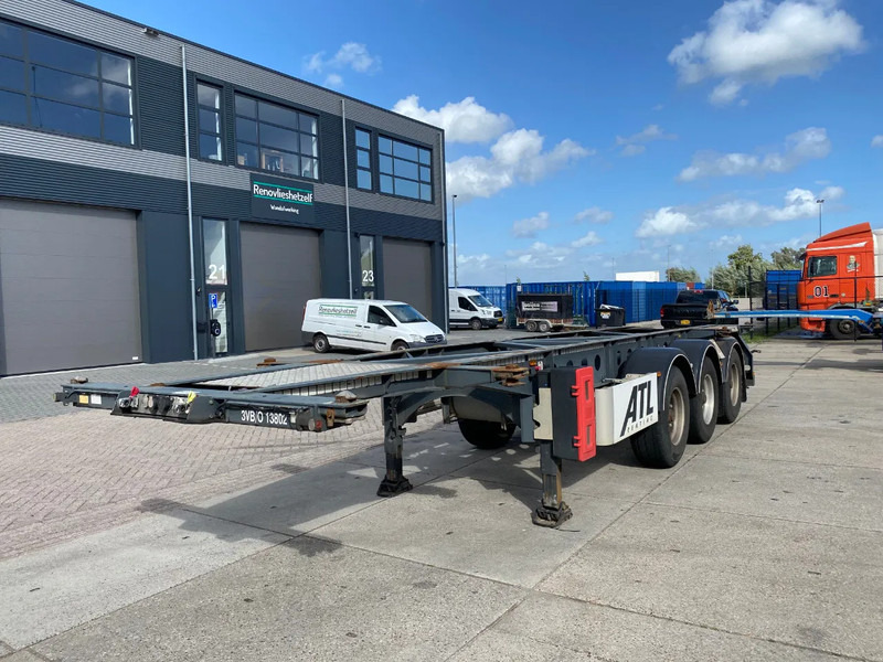 Van Hool Tank chassis / ADR / BPW + DISC / 20-30 FT - Xe chở container/ Sơ mi rơ moóc hoán đổi thân: hình 3 Van Hool Tank chassis / ADR / BPW + DISC / 20-30 FT - Xe chở container/ Sơ mi rơ moóc hoán đổi thân: hình 3