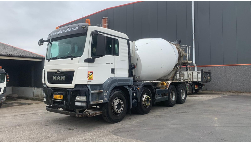 MAN TGS 35.360  Liebherr + 9M3 - Xe trộn bê tông: hình 1 MAN TGS 35.360  Liebherr + 9M3 - Xe trộn bê tông: hình 1