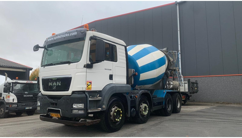 MAN TGS 35.360 Liebherr + 9M3 - Xe trộn bê tông: hình 1 MAN TGS 35.360 Liebherr + 9M3 - Xe trộn bê tông: hình 1