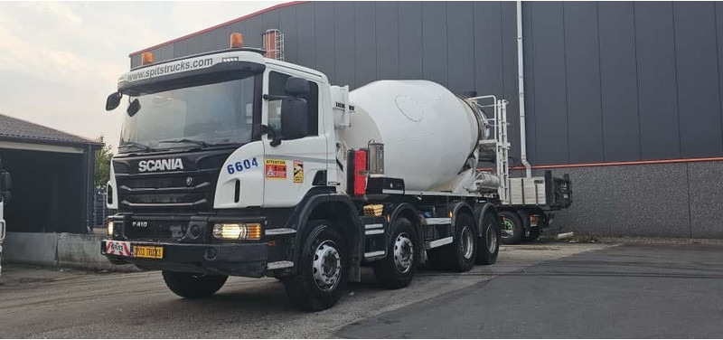 Scania P410 Mixer 9m3 LIEBHERR - Xe trộn bê tông: hình 1 Scania P410 Mixer 9m3 LIEBHERR - Xe trộn bê tông: hình 1