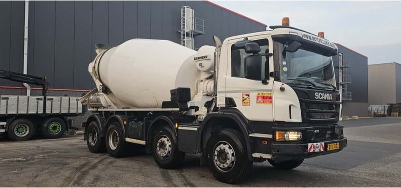 Scania P410 Mixer 9m3 LIEBHERR - Xe trộn bê tông: hình 3 Scania P410 Mixer 9m3 LIEBHERR - Xe trộn bê tông: hình 3