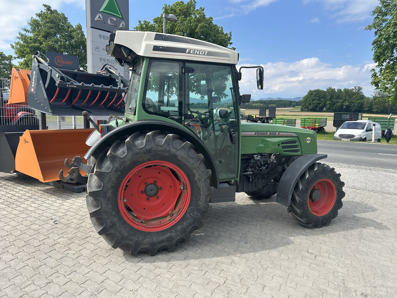 Fendt Farmer 208 PA - Máy cày: hình 2 Fendt Farmer 208 PA - Máy cày: hình 2