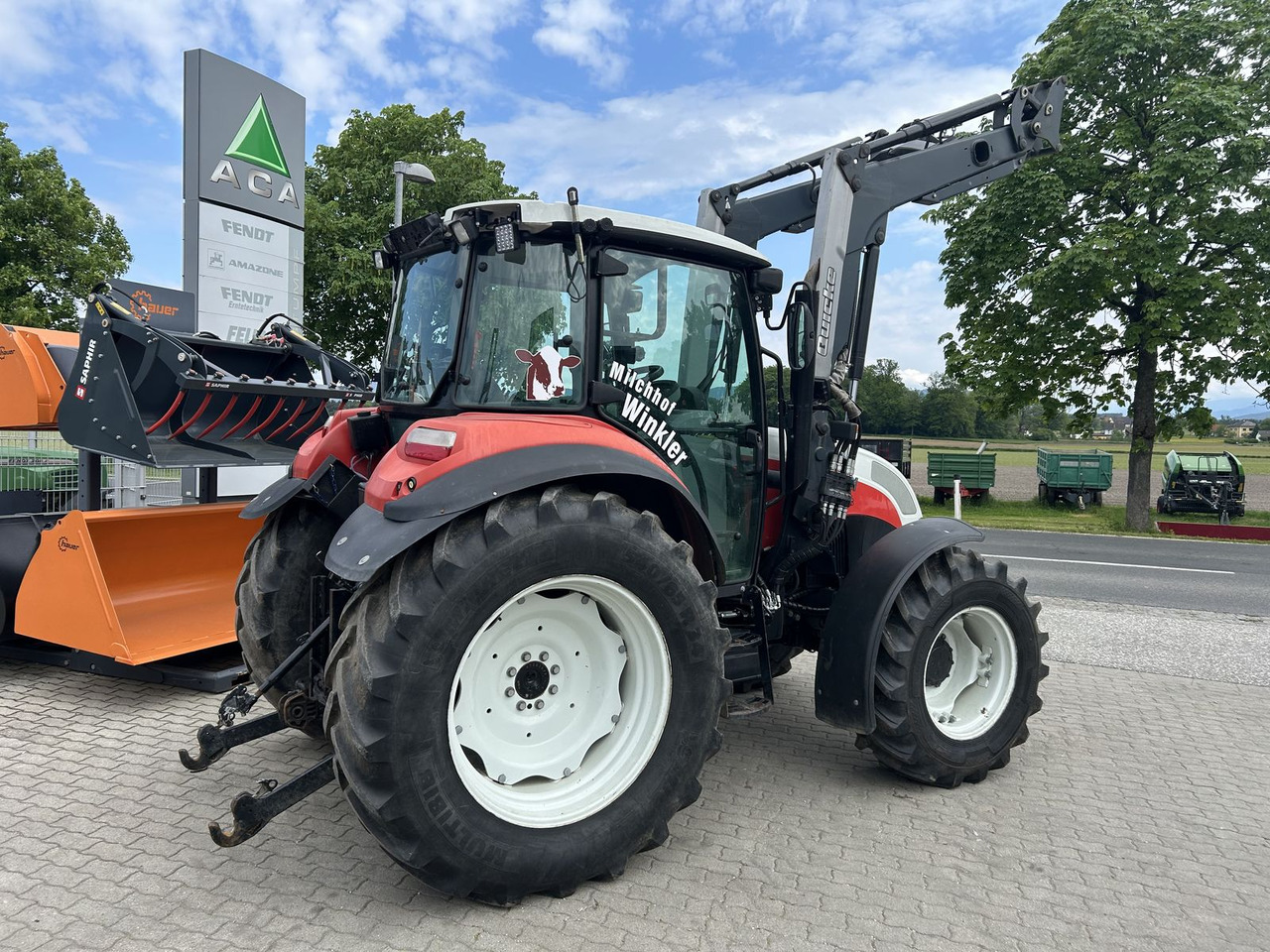 Steyr 4105 Kompakt ET Basis - Máy cày: hình 2 Steyr 4105 Kompakt ET Basis - Máy cày: hình 2