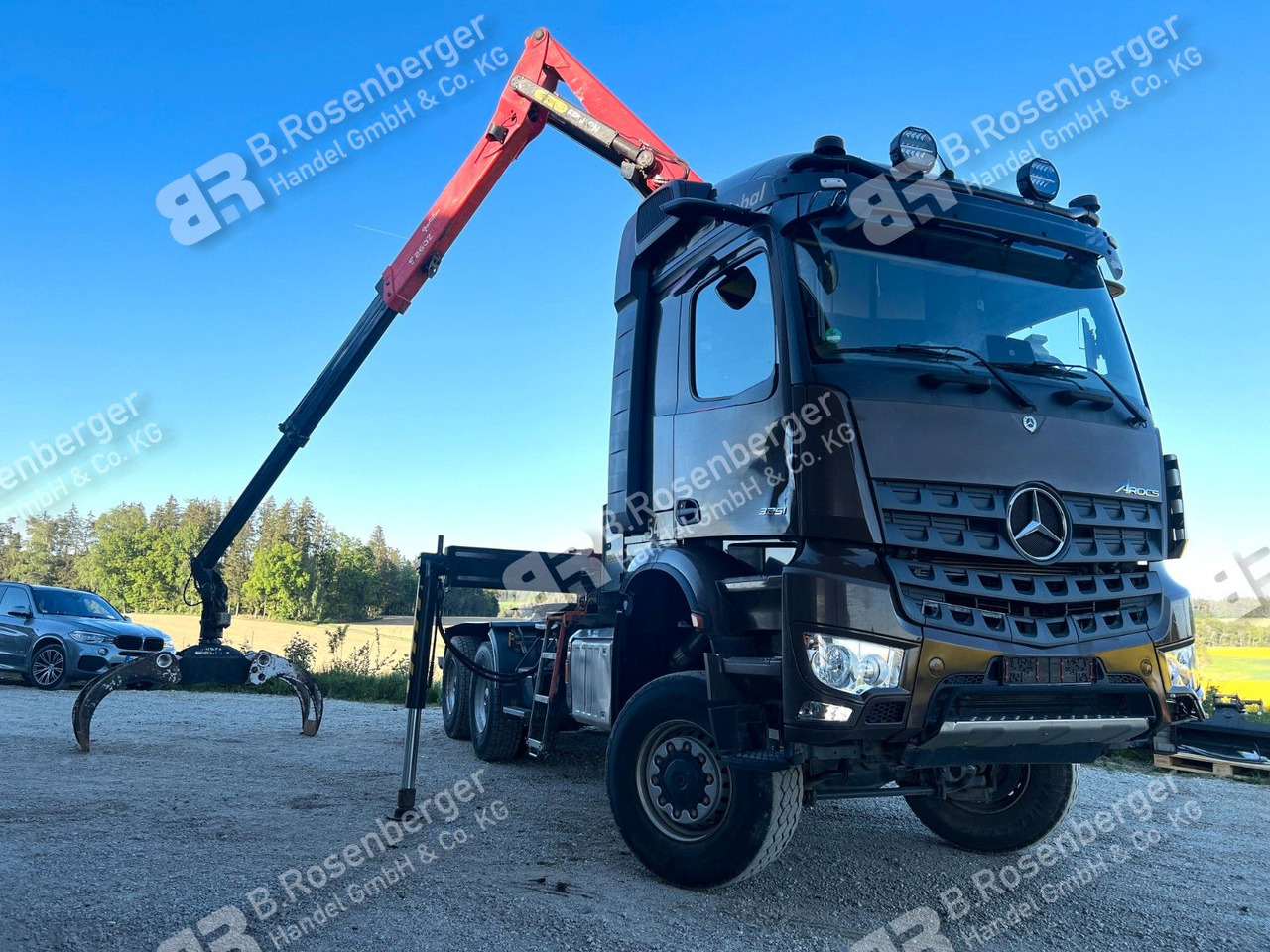 Mercedes-Benz Arocs 3351 6x6 Palfinger Epsilon S260Z96 - Xe chở gỗ, Xe cẩu tự hành: hình 1 Mercedes-Benz Arocs 3351 6x6 Palfinger Epsilon S260Z96 - Xe chở gỗ, Xe cẩu tự hành: hình 1