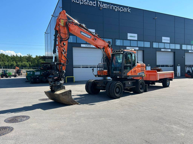 Doosan DX 140 W-5 - Máy xúc bánh lốp: hình 2 Doosan DX 140 W-5 - Máy xúc bánh lốp: hình 2