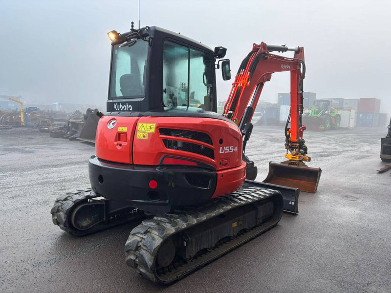 Kubota U 55-4 - Máy xúc mini: hình 3 Kubota U 55-4 - Máy xúc mini: hình 3