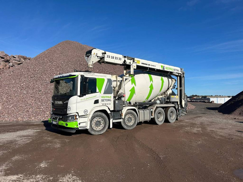 Scania P 500 XT 8x4 - Xe trộn bê tông: hình 1 Scania P 500 XT 8x4 - Xe trộn bê tông: hình 1