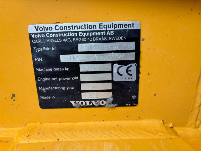 Volvo A 35 G - Xe ben đổ có khớp nối: hình 5 Volvo A 35 G - Xe ben đổ có khớp nối: hình 5