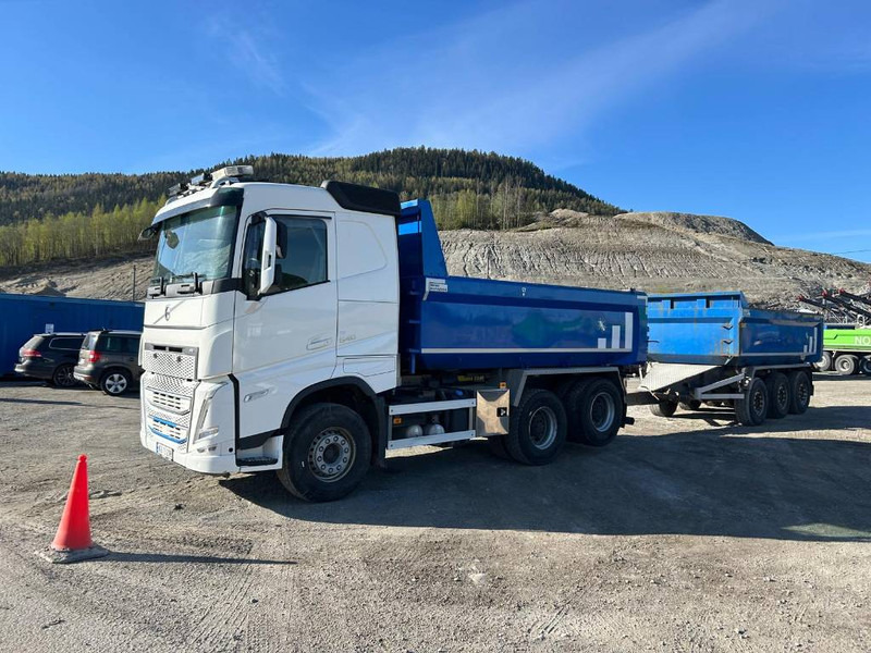 Volvo FH 540 6x4 + Maur trippelkjerre - Xe ben: hình 1 Volvo FH 540 6x4 + Maur trippelkjerre - Xe ben: hình 1