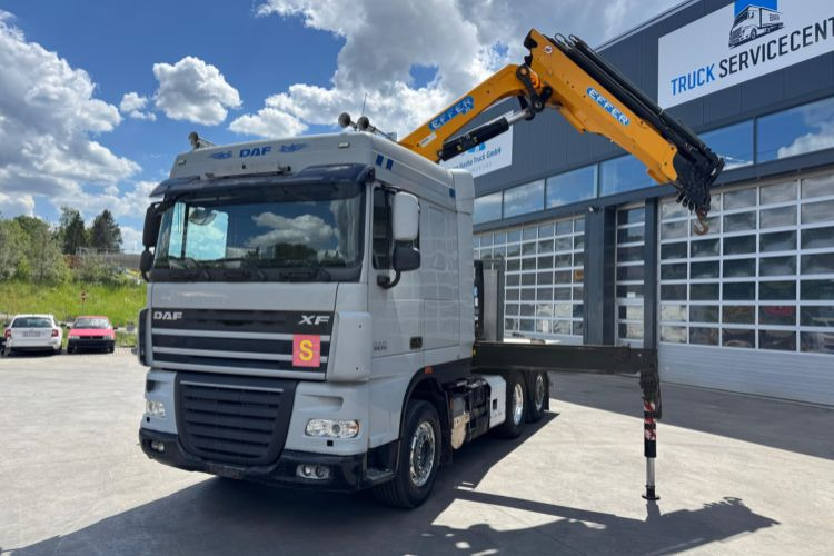 DAF XF510 Effer 255-5 6x2 SZM/Pritsche - Xe cẩu tự hành: hình 1 DAF XF510 Effer 255-5 6x2 SZM/Pritsche - Xe cẩu tự hành: hình 1
