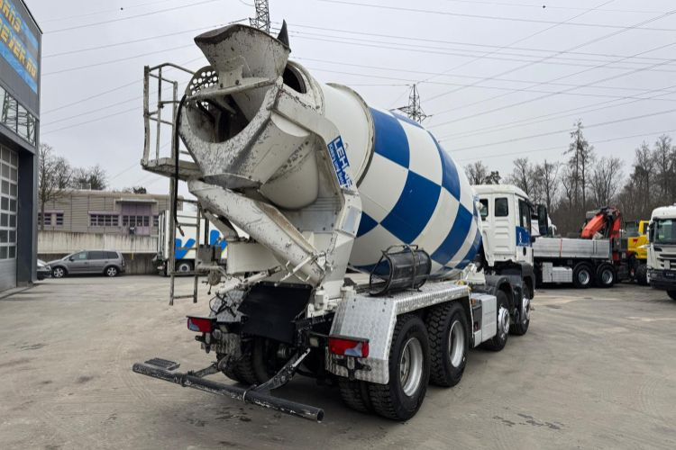 MAN TGS 32.400 8x4 Stetter 9m3 - Xe trộn bê tông: hình 5 MAN TGS 32.400 8x4 Stetter 9m3 - Xe trộn bê tông: hình 5