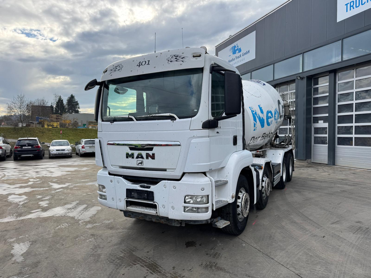 MAN TGS 32.480 8x4 Liebherr 9m3 - Xe trộn bê tông: hình 1 MAN TGS 32.480 8x4 Liebherr 9m3 - Xe trộn bê tông: hình 1
