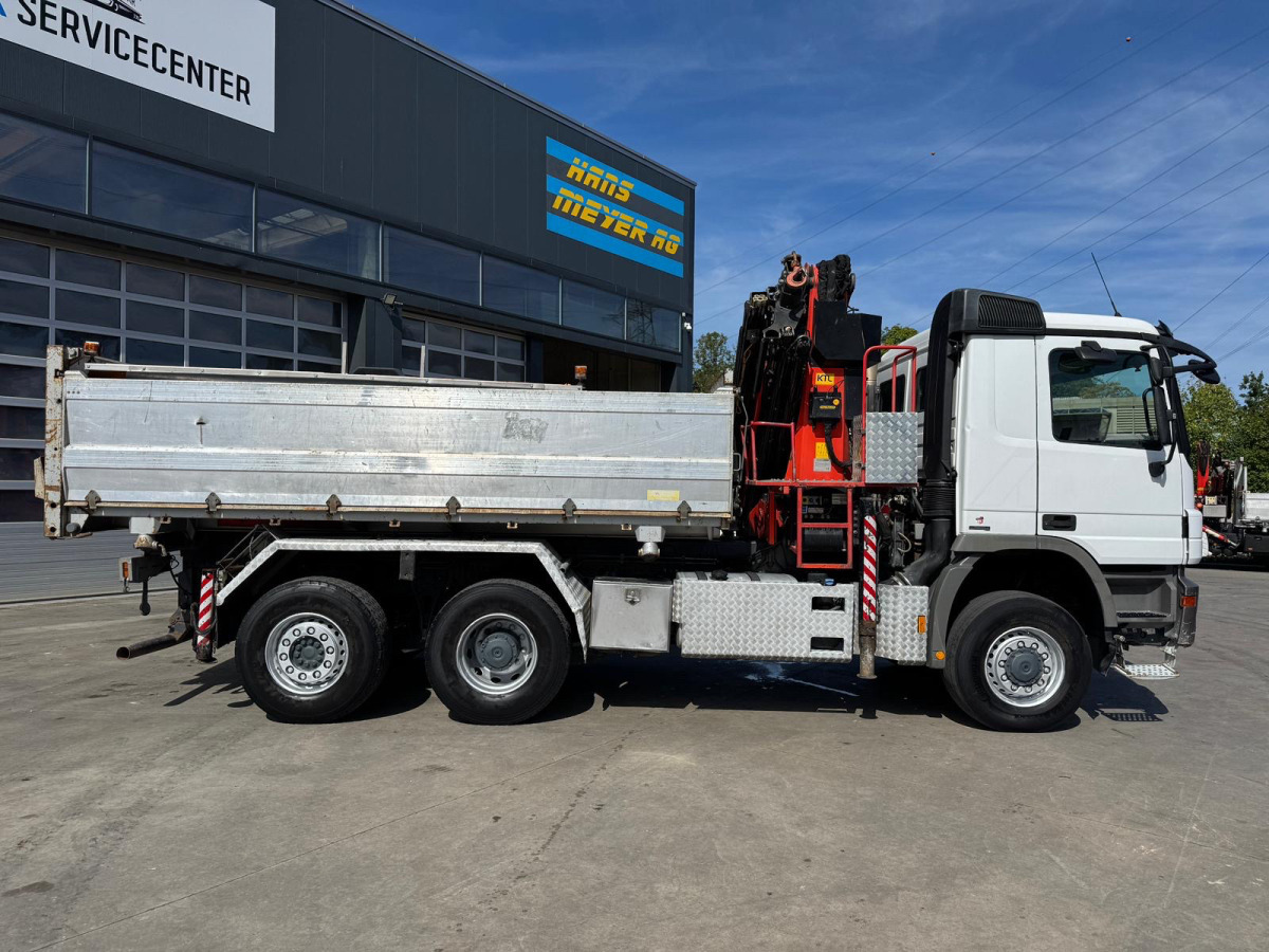 MERCEDES Actros 2641 6x4-4 PK29000-7 Kipper - Xe cẩu tự hành: hình 5 MERCEDES Actros 2641 6x4-4 PK29000-7 Kipper - Xe cẩu tự hành: hình 5