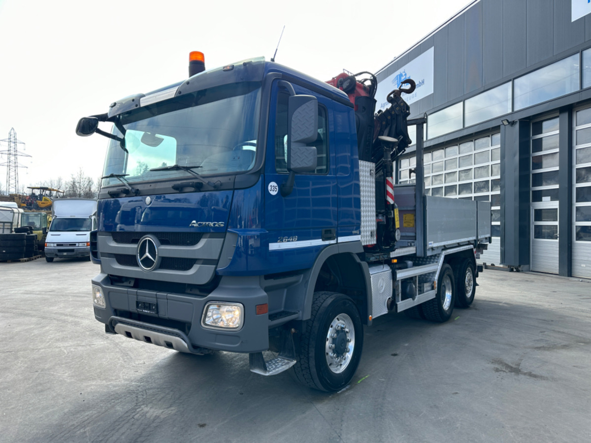 MERCEDES Actros 2648 6x4/4 Fassi455 SZM/Pritsche - Xe cẩu tự hành: hình 1 MERCEDES Actros 2648 6x4/4 Fassi455 SZM/Pritsche - Xe cẩu tự hành: hình 1