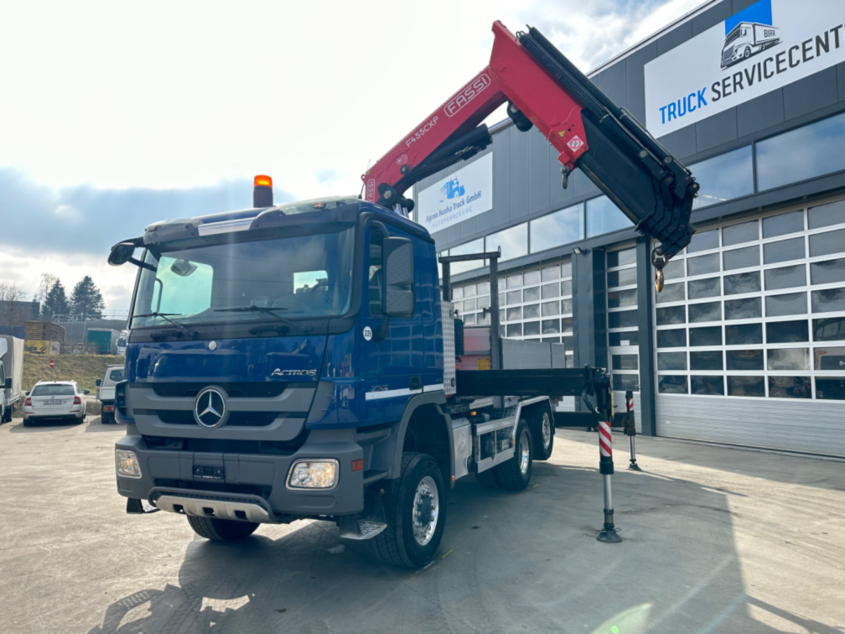 MERCEDES Actros 2648 6x4/4 Fassi455 SZM/Pritsche - Xe cẩu tự hành: hình 2 MERCEDES Actros 2648 6x4/4 Fassi455 SZM/Pritsche - Xe cẩu tự hành: hình 2