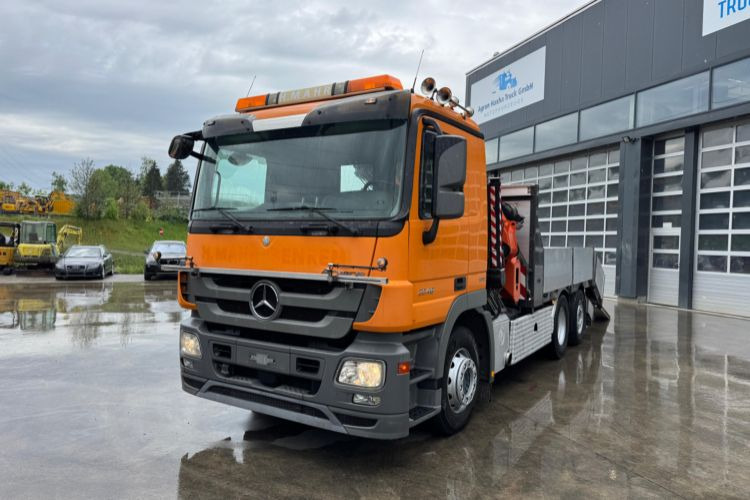 Mercedes-Benz Actros 2548 Atlas 290 Baumaschinentaxi - Xe cẩu tự hành: hình 1 Mercedes-Benz Actros 2548 Atlas 290 Baumaschinentaxi - Xe cẩu tự hành: hình 1
