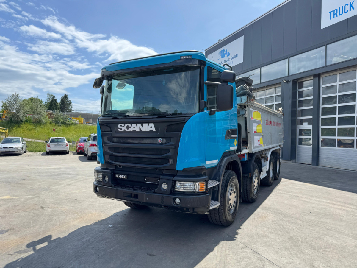 SCANIA G450 8x4 Abschiebemulde (no tipper) - Xe ben: hình 1 SCANIA G450 8x4 Abschiebemulde (no tipper) - Xe ben: hình 1