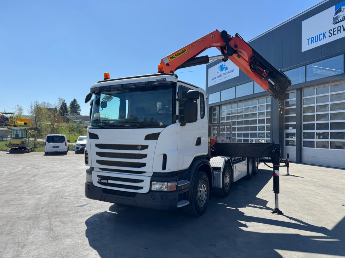 SCANIA G480 8x2 Palfinger 50002-6 - Xe cẩu tự hành: hình 1 SCANIA G480 8x2 Palfinger 50002-6 - Xe cẩu tự hành: hình 1