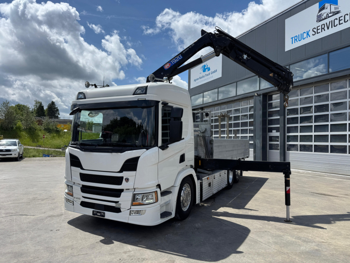 SCANIA P410 6x2 HMF1920-5 - Xe cẩu tự hành: hình 1 SCANIA P410 6x2 HMF1920-5 - Xe cẩu tự hành: hình 1
