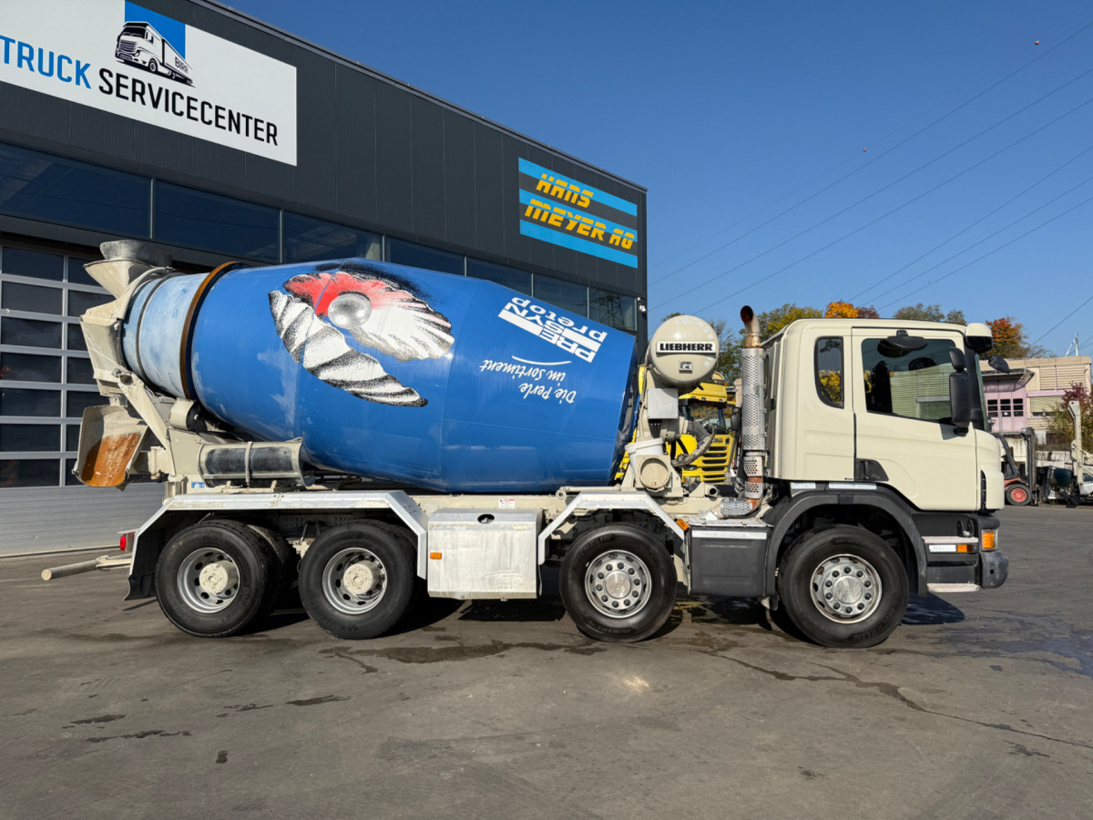 SCANIA P410 8x4 Liebherr 9m3 - Xe trộn bê tông: hình 4 SCANIA P410 8x4 Liebherr 9m3 - Xe trộn bê tông: hình 4