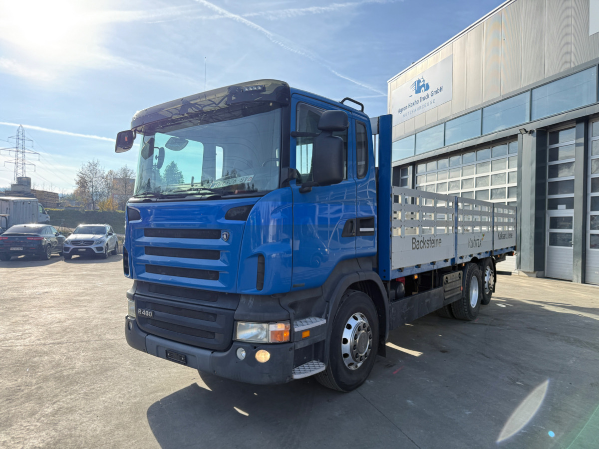 SCANIA R480 6x2 Alu - Xe tải thùng lửng/ Phẳng: hình 1 SCANIA R480 6x2 Alu - Xe tải thùng lửng/ Phẳng: hình 1