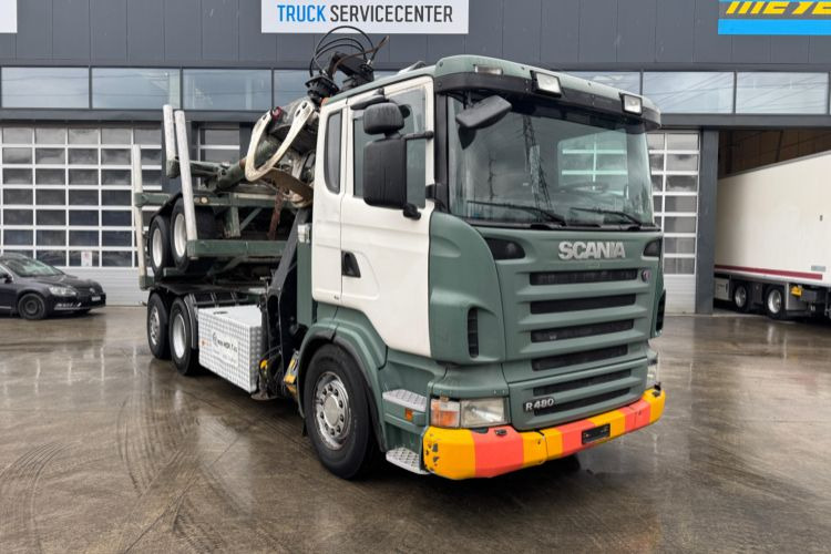 Scania R480 6x2 Loglift F265 mit Dolly - Xe tải: hình 3 Scania R480 6x2 Loglift F265 mit Dolly - Xe tải: hình 3