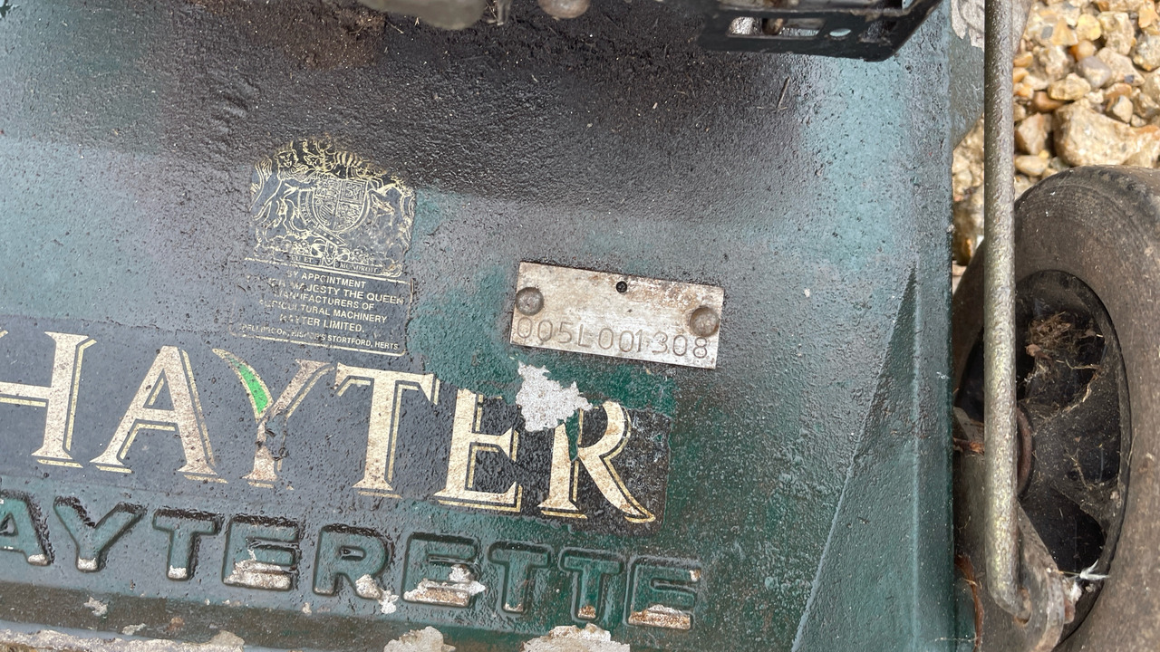 HAYTER HAYTERETTE PEDESTRIAN MOWER - Máy cắt cỏ vườn: hình 1 HAYTER HAYTERETTE PEDESTRIAN MOWER - Máy cắt cỏ vườn: hình 1