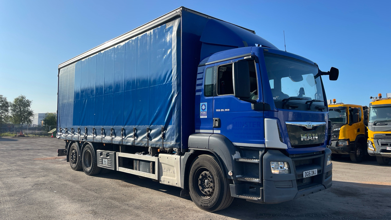 MAN TGS 26.360 - Xe tải thùng mui bạt: hình 1 MAN TGS 26.360 - Xe tải thùng mui bạt: hình 1