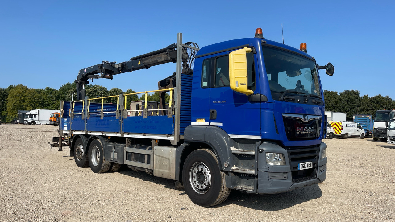 MAN TGS 26.360 - Xe tải thùng lửng/ Phẳng, Xe cẩu tự hành: hình 1 MAN TGS 26.360 - Xe tải thùng lửng/ Phẳng, Xe cẩu tự hành: hình 1
