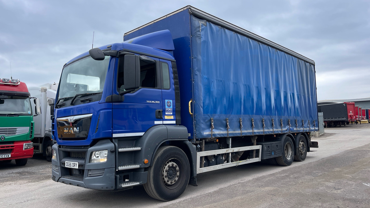 MAN TGS 26.360 - Xe tải thùng mui bạt: hình 2 MAN TGS 26.360 - Xe tải thùng mui bạt: hình 2