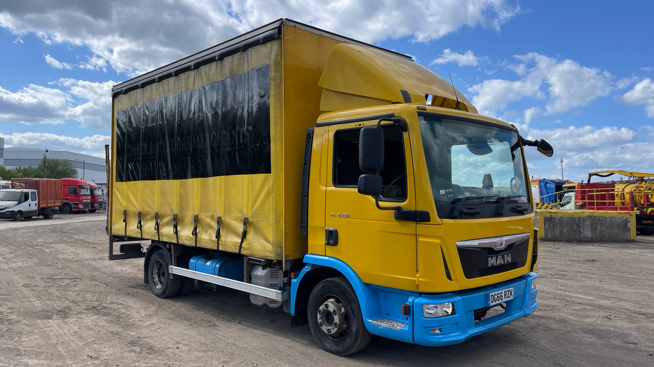 Man TGL 8.150 - Xe tải thùng mui bạt: hình 1 Man TGL 8.150 - Xe tải thùng mui bạt: hình 1