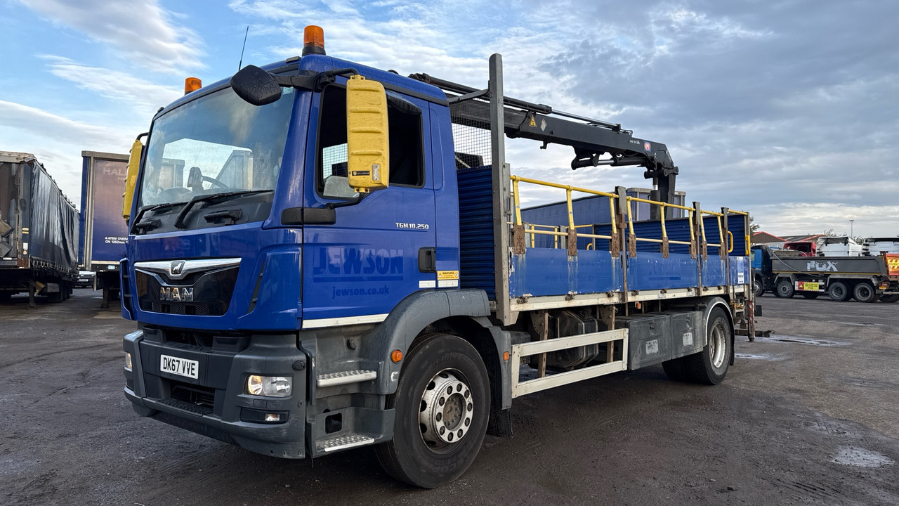 Man TGM 18.250 - Xe tải thùng lửng/ Phẳng, Xe cẩu tự hành: hình 2 Man TGM 18.250 - Xe tải thùng lửng/ Phẳng, Xe cẩu tự hành: hình 2
