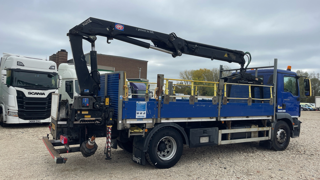 Man TGM 18.250 - Xe tải thùng lửng/ Phẳng, Xe cẩu tự hành: hình 4 Man TGM 18.250 - Xe tải thùng lửng/ Phẳng, Xe cẩu tự hành: hình 4