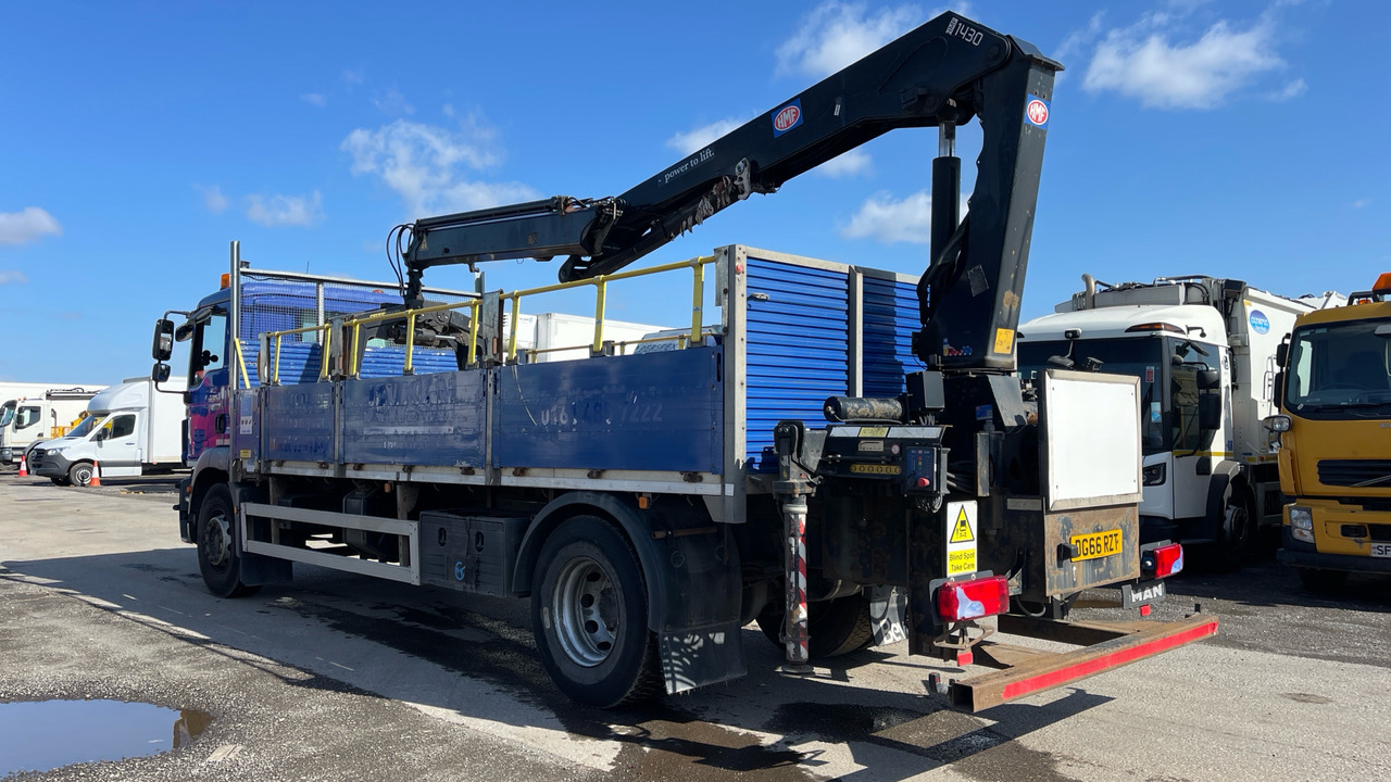 Man TGM 18.250 - Xe tải thùng lửng/ Phẳng, Xe cẩu tự hành: hình 3 Man TGM 18.250 - Xe tải thùng lửng/ Phẳng, Xe cẩu tự hành: hình 3