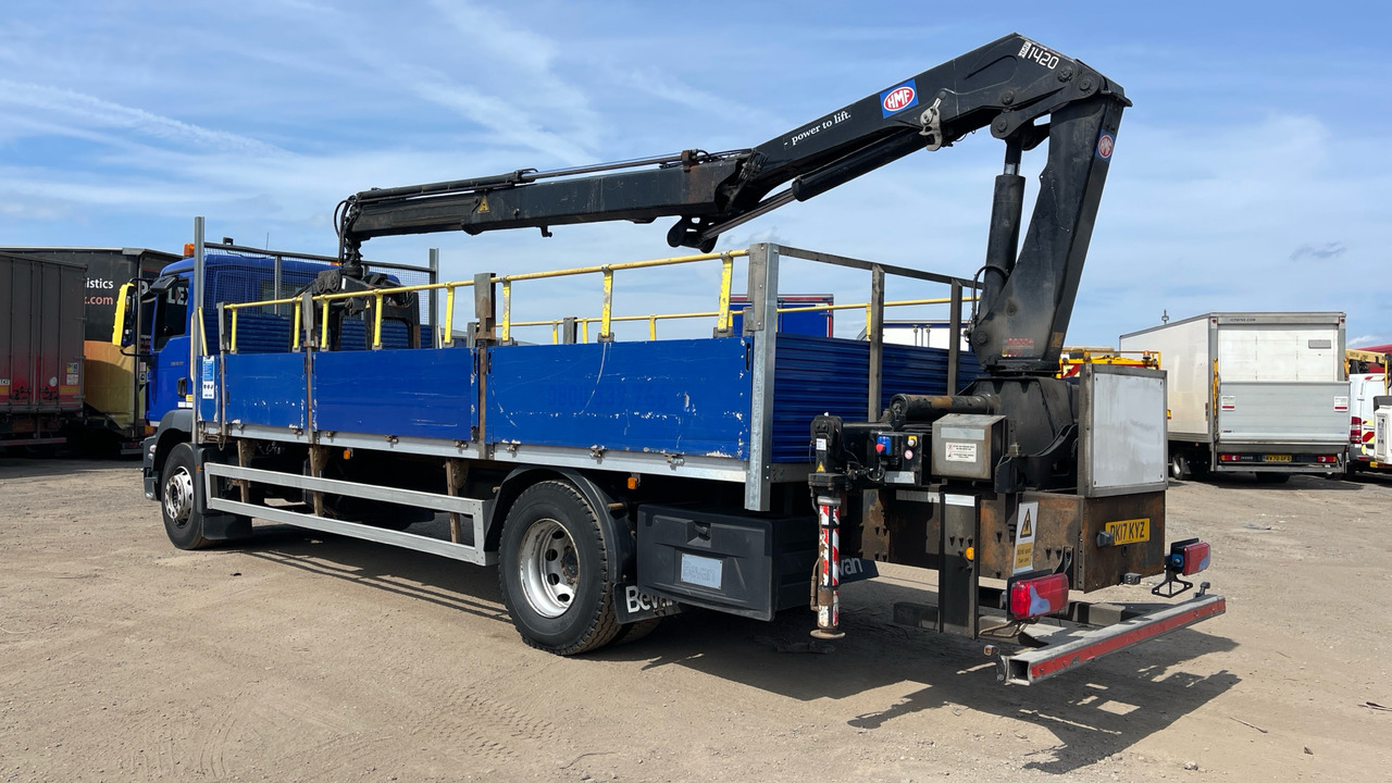 Man TGM 18.290 - Xe tải thùng lửng/ Phẳng, Xe cẩu tự hành: hình 3 Man TGM 18.290 - Xe tải thùng lửng/ Phẳng, Xe cẩu tự hành: hình 3