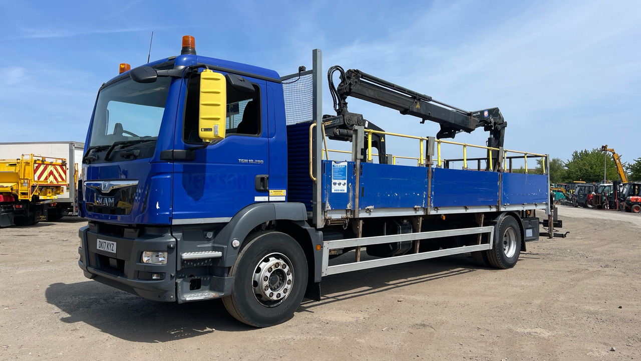 Man TGM 18.290 - Xe tải thùng lửng/ Phẳng, Xe cẩu tự hành: hình 2 Man TGM 18.290 - Xe tải thùng lửng/ Phẳng, Xe cẩu tự hành: hình 2