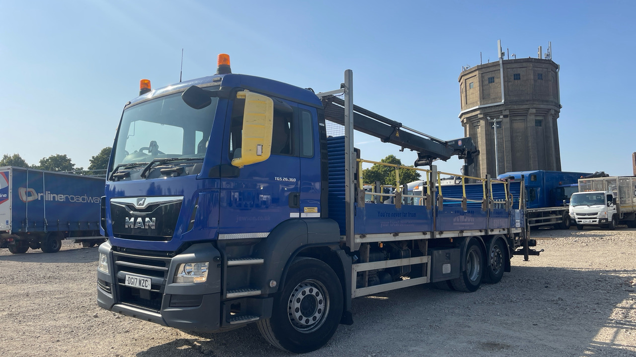 Man TGS 26.360 - Xe tải thùng lửng/ Phẳng, Xe cẩu tự hành: hình 2 Man TGS 26.360 - Xe tải thùng lửng/ Phẳng, Xe cẩu tự hành: hình 2