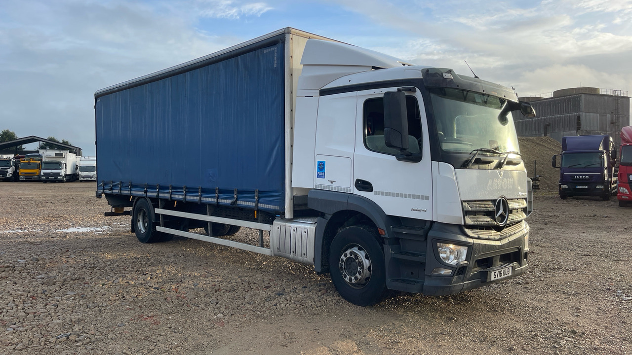 Mercedes-Benz Actros 1824 - Xe tải thùng mui bạt: hình 1 Mercedes-Benz Actros 1824 - Xe tải thùng mui bạt: hình 1