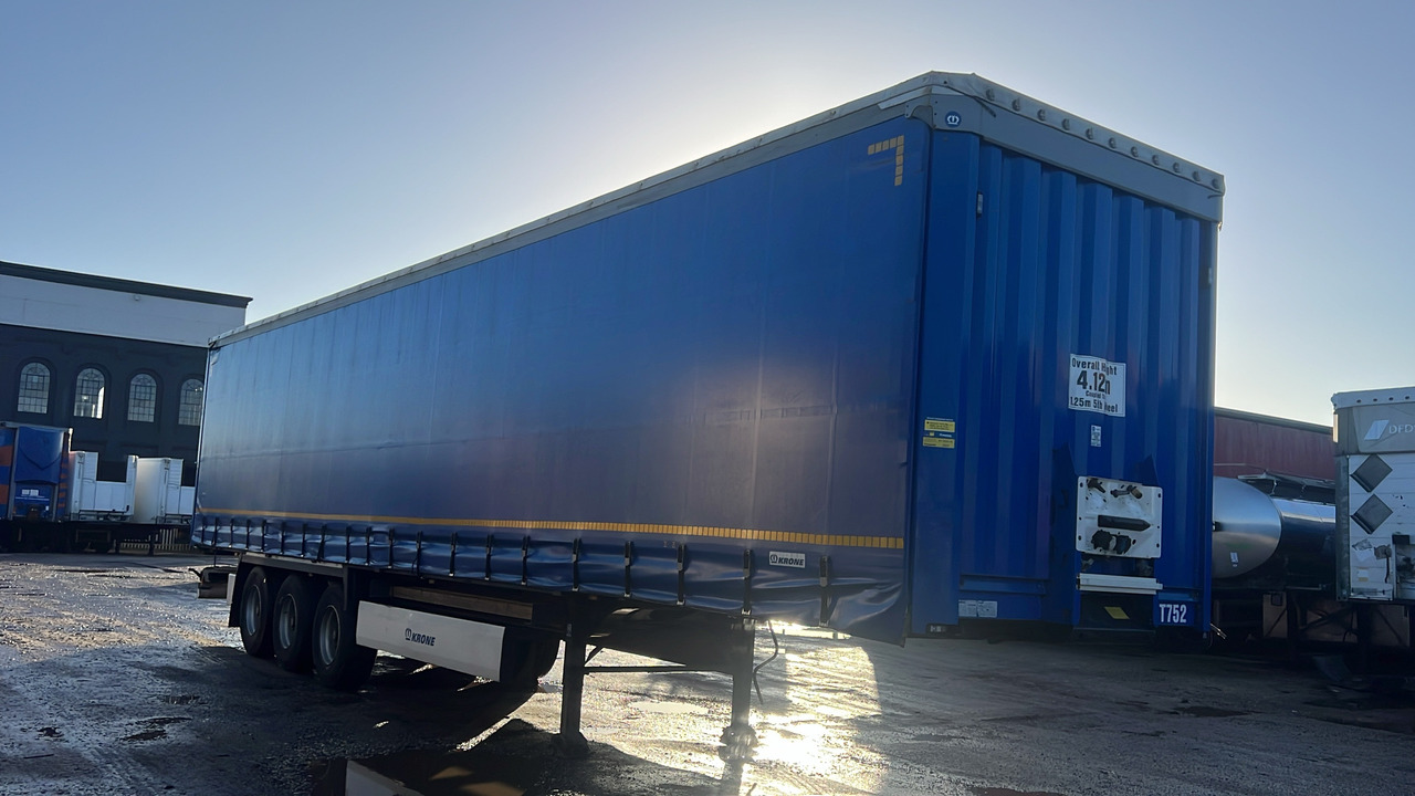 KRONE CURTAINSIDE COIL LINER - Rơ moóc: hình 1 KRONE CURTAINSIDE COIL LINER - Rơ moóc: hình 1